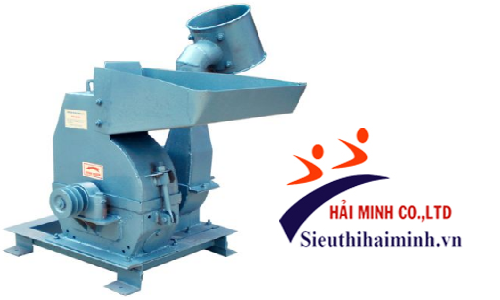 Máy nghiền bột khô tại nhà giúp người nông dân nghiền bột làm thức ăn chăn nuôi